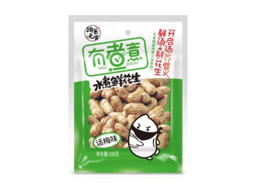 渝樂(lè)無(wú)窮水煮鮮花生話梅味